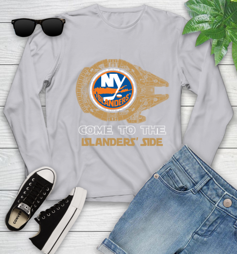 NHL Come To The New York Islanders Wars Hockey Sports Youth Long Sleeve 5