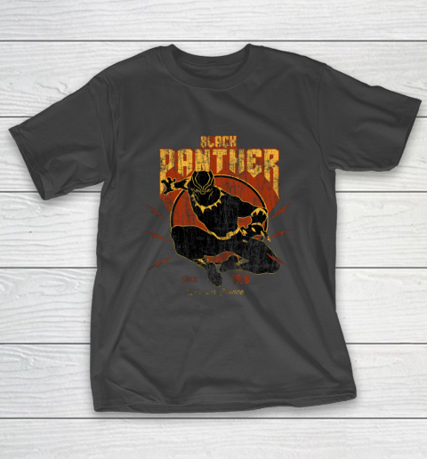 Marvel Black Panther Action Since 1966 Retro Vintage T-Shirt