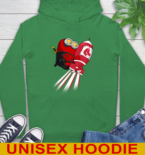 MLB Baseball Boston Red Sox Deadpool Minion Marvel Shirt Hoodie 8