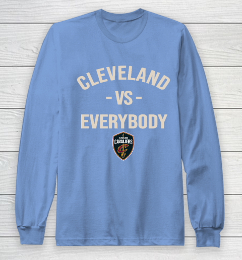 Cleveland Cavaliers Vs Everybody Long Sleeve T-Shirt 8
