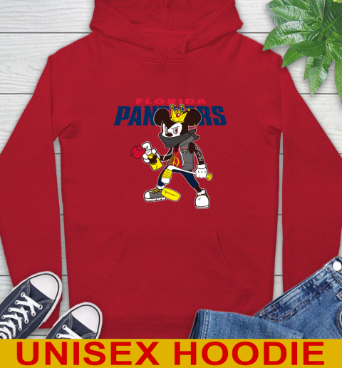 Florida Panthers NHL Hockey Mickey Peace Sign Sports Hoodie 10