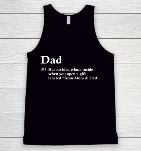 Father's Day Funny Gift Ideas Apparel  Dad definition funny T Shirt Tank Top