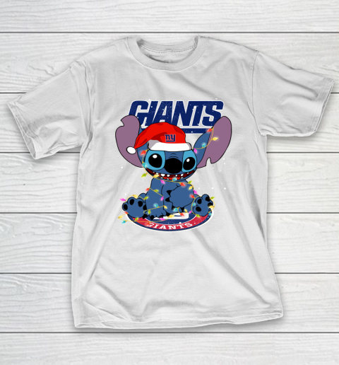 New York Giants NFL Football noel stitch Christmas T-Shirt