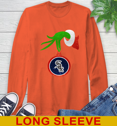 Chicago White Sox Grinch Merry Christmas MLB Baseball Long Sleeve T-Shirt 5
