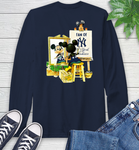 MLB Baseball New York Yankees Mickey Drawing Shirt 56