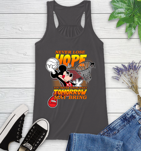 Chicago Bulls NBA Basketball Mickey Disney Never Lose Hope Racerback Tank 11