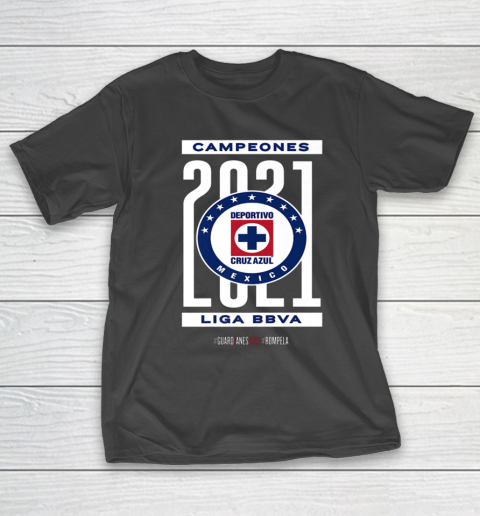 Football Cruz Azul Championship 2021 T-Shirt
