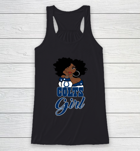 Indianapolis Colts Girl NFL Racerback Tank