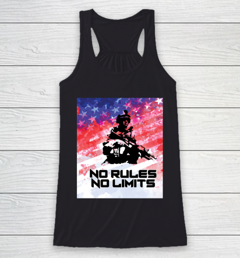 Veteran Shirt No Rules No Limits Proud Army National Guard Racerback Tank
