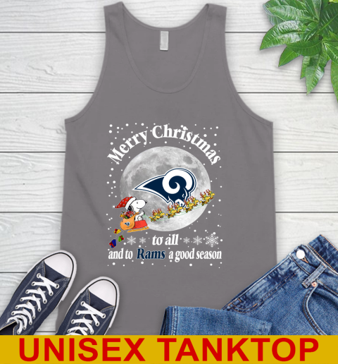Los Angeles Rams Merry Christmas To All And To Rams A Good Season NFL Football Sports Tank Top 6