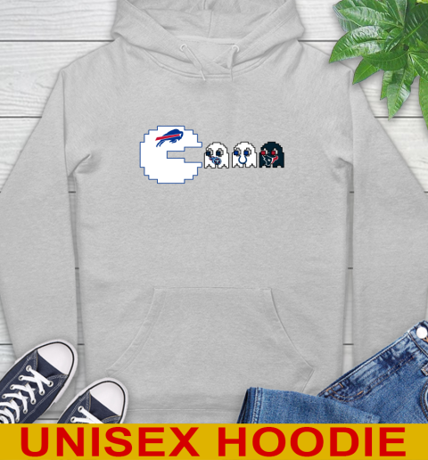 Buffalo Bills NFL Football Pac Man Champion Hoodie 6
