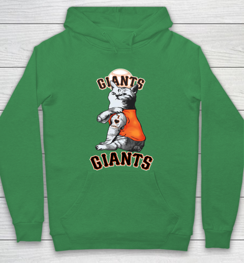 MLB Baseball My Cat Loves San Francisco Giants Hoodie 5