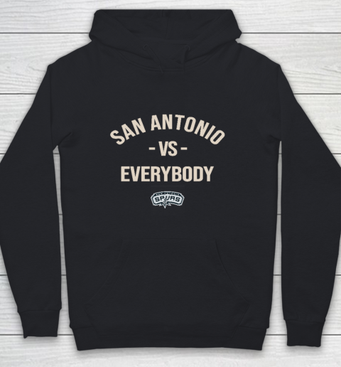 San Antonio Spurs Vs Everybody Youth Hoodie