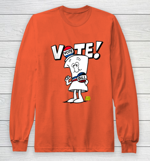 Schoolhouse Rock Vote with Bill Long Sleeve T-Shirt 3