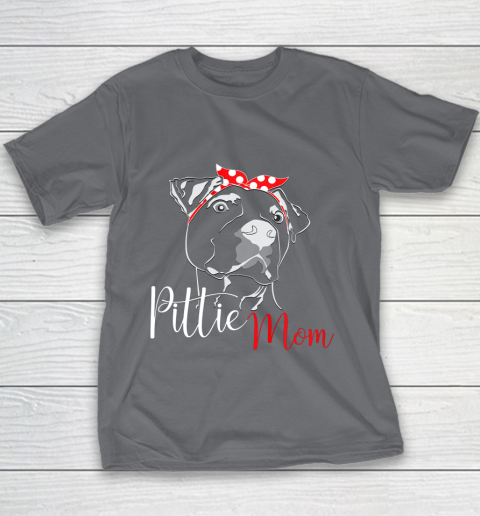 Dog Mom Shirt Pittie Mom T Shirt American Pitbull Shirt Dog Lover Youth T-Shirt 5