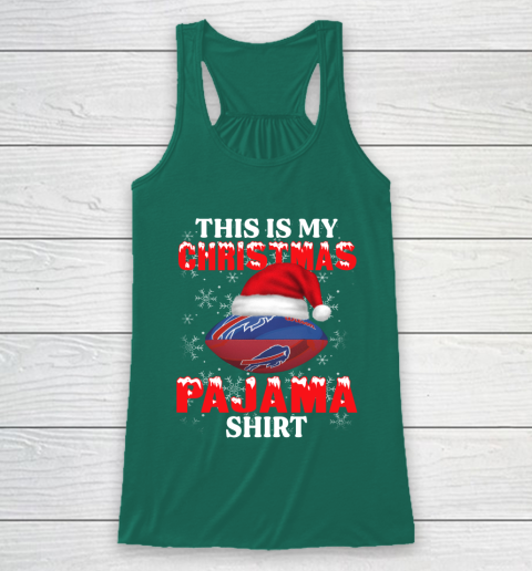 Buffalo Bills This Is My Christmas Pajama Shirt NFL Racerback Tank 5