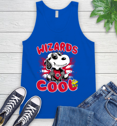 NBA Basketball Washington Wizards Cool Snoopy Shirt Tank Top 4