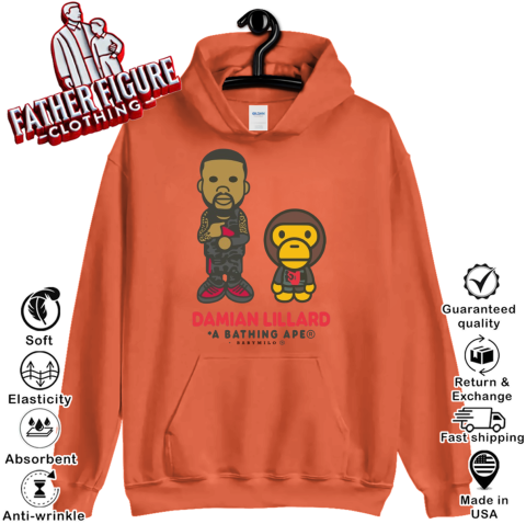 A Bathing Ape Baby Milo Full Zip Multi-Camo Hoodie - Size M