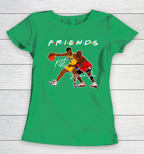 Michael Jordan And Kobe Bryant Friends Signatures Women's T-Shirt 5