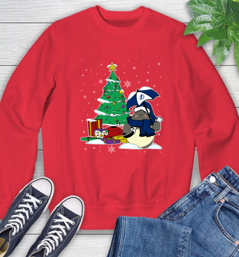 Tampa Bay Lightning NHL Hockey Cute Tonari No Totoro Christmas Sports Sweatshirt 10