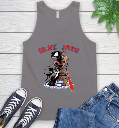 MLB Toronto Blue Jays Baseball Venom Groot Guardians Of The Galaxy Tank Top 7