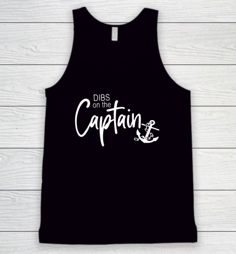 Funny Captain Wife Dibs on the Captain Tank Top