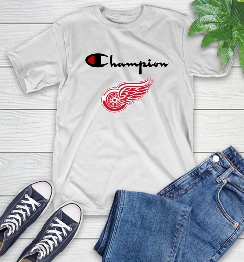 NHL Hockey Detroit Red Wings Champion Shirt T-Shirt