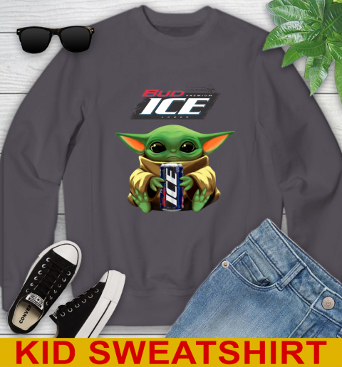 Star Wars Baby Yoda Hugs Bud Ice Beer Shirt 118
