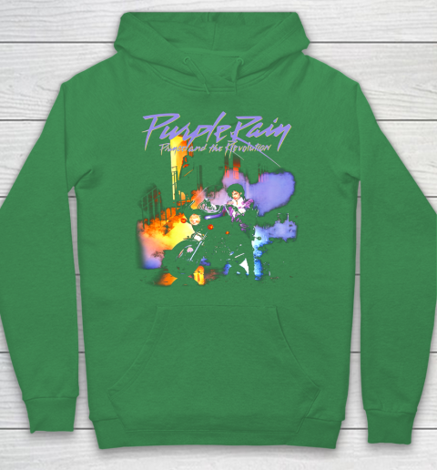 Prince purple rain hoodie 2025