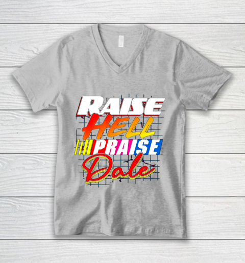 Raise Hell Praise Dale Vintage V-Neck T-Shirt 3