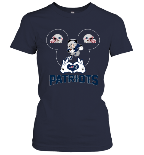 ttdd i love the patriots mickey mouse new england patriots ladies t shirt 20 front navy