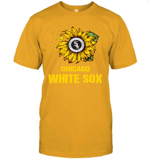 Chicago White Soxs Sunflower M Baseball Unisex Jersey Tee