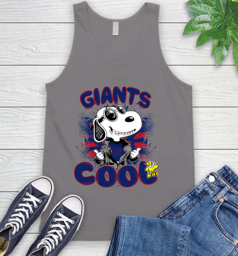 NFL Football New York Giants Cool Snoopy Shirt Tank Top 6