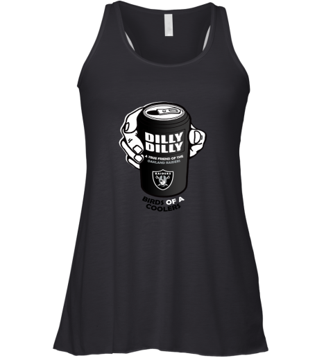 Bud Light Dilly Dilly! Oakland Raiders Birds Of A Cooler Racerback Tank
