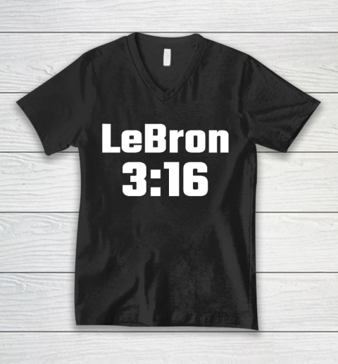 LeBron James 3 16 V-Neck T-Shirt