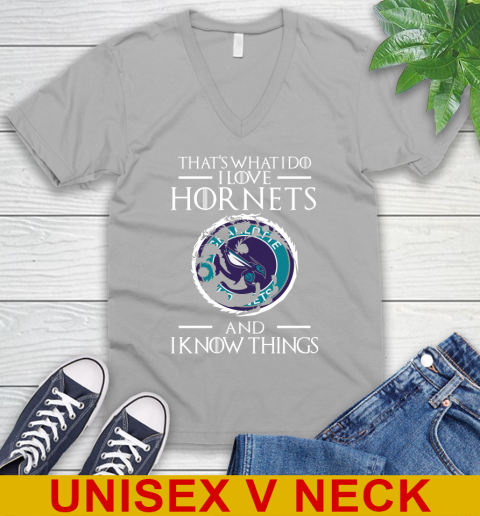 Charlotte Hornets NBA Basketball That's What I Do I Love My Team And I Know Things Game Of Thrones 49