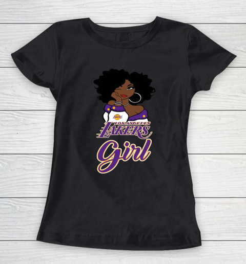 Los Angeles Lakers Girl NBA Women's T-Shirt 2