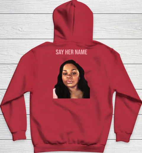 Arrest the cops who killed Breonna Taylor- Say Her Name Youth Hoodie 15