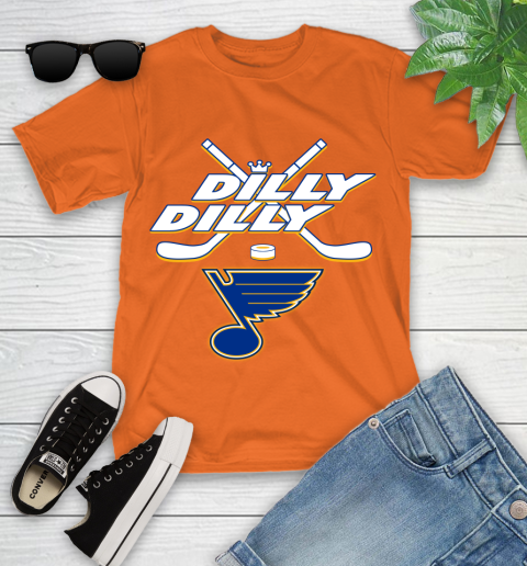 NHL St.Louis Blues Dilly Dilly Hockey Sports Youth T-Shirt 7