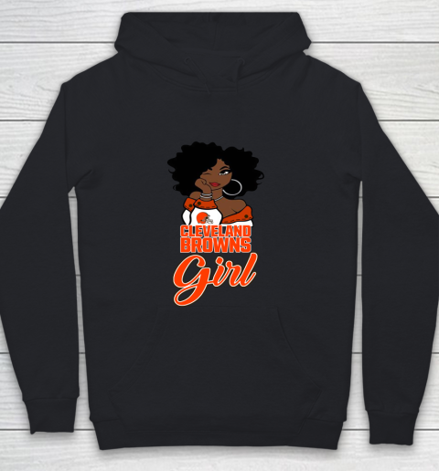 Cleveland Browns Girl NFL Youth Hoodie