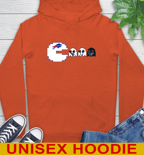 Buffalo Bills NFL Football Pac Man Champion Hoodie 5