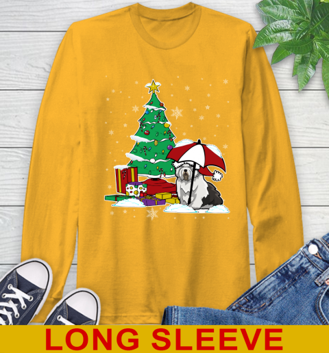 Old English Sheepdog Christmas Dog Lovers Shirts 197