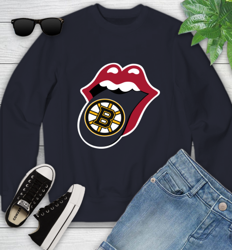 Boston Bruins NHL Hockey Lips I Root For My Team Adoring Fan 117