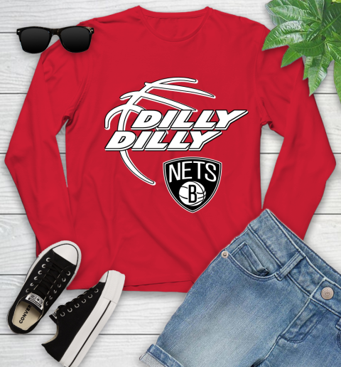 NBA Brooklyn Nets Dilly Dilly Basketball Sports Youth Long Sleeve 11