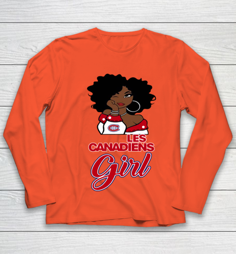 Montreal Canadiens Girl NHL Youth Long Sleeve 4