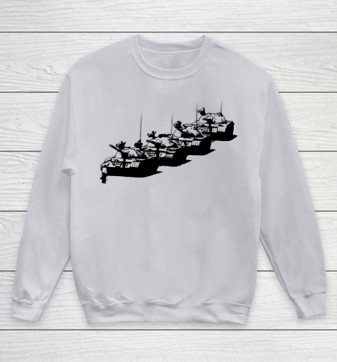Tank Man Art Youth Sweatshirt 2