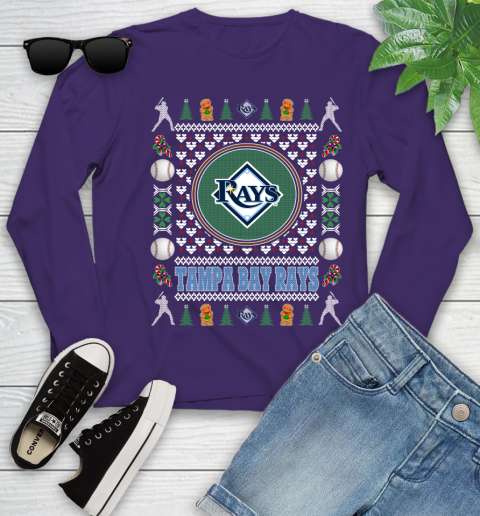 Tampa Bay Rays Merry Christmas MLB Baseball Loyal Fan Ugly Shirt 127