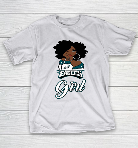 Eagles t shirt for girls clearance