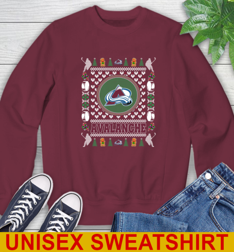 Colorado Avalanche Merry Christmas NHL Hockey Loyal Fan Sweatshirt 6