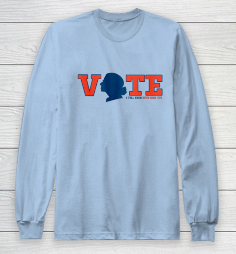 Vote Tell Them Ruth Sent You RBG Vote Shirt Notorious Long Sleeve T-Shirt 5
